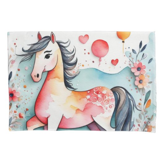 Niedliche Tiere Kissenbezug (Vorderseite)