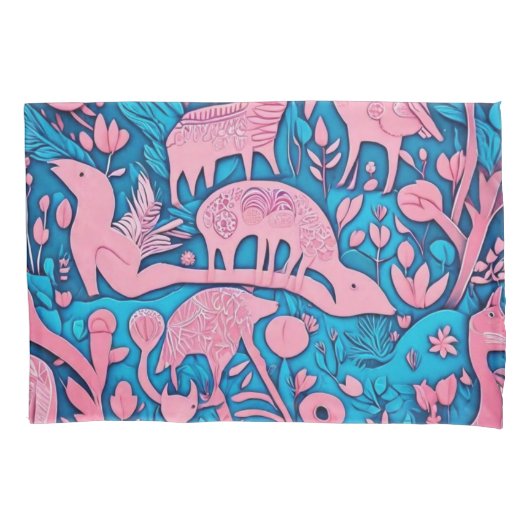 Niedliche Tiere Kissenbezug (Vorderseite)