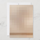 Niedliche Tiere laden mit einer Babydusche ein Einladung (Rückseite)