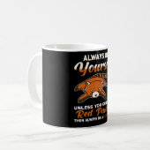 Niedliche Tiere mit rotem Panda Kaffeetasse (Vorderseite Links)