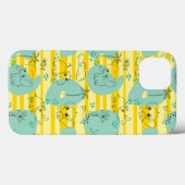 Niedliche Tiere mit Wasser 2 Case-Mate iPhone Hülle (Rückseite (Horizontal))