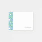 Niedliche Tiere mit Wasser 3 Post-it Klebezettel (Vorderseite)