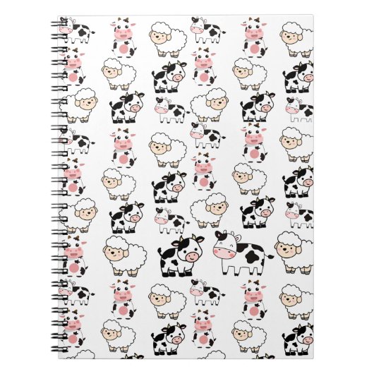 niedliche Tiere Notizblock (Vorderseite)