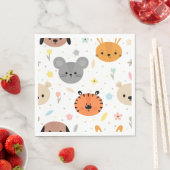 Niedliche Tiere Party Serviette (Beispiel)