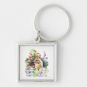 Niedliche Tiere Schlüsselanhänger