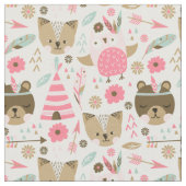 Niedliche Tiere Stoff (Nahaufnahme)