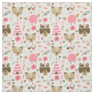 Niedliche Tiere Stoff