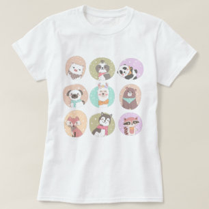 Niedliche Tiere T-Shirt