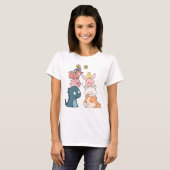 Niedliche Tiere T-Shirt (Vorne ganz)