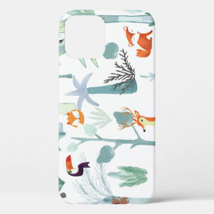 Niedliche Tiere: Tropischer Walddoodle. Case-Mate iPhone Hülle