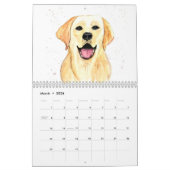 Niedliche Tiere Wasserfarbenscheißenfox Hirschwald Kalender (Mär 2026)