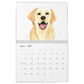 Niedliche Tiere Wasserfarbenscheißenfox Hirschwald Kalender (Mär 2027)