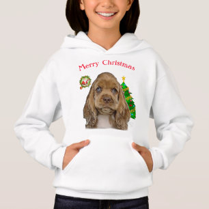 Niedliche Tiere Weihnachtszeit Hoodie