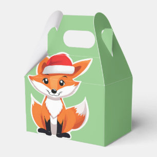 Niedliche Tiere Winter Fox Weihnachten Weihnachten Geschenkschachtel