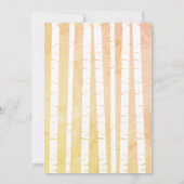 Niedliche Tiere zu einem geschlechtsneutralen Gebu Einladung (Rückseite)