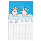 Niedliche Tiere Zwei Seiten Kalender (Jan 2026)