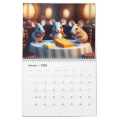 Niedliche Tiere, Zwerge und mehr für Kinder Kalender (Jan 2026)