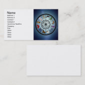 niedliche Tierkreiszeichen-Geschäftskarten Visitenkarte (Vorne/Hinten)