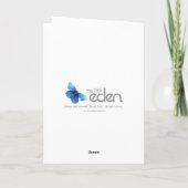 Niedliche Tiger Art Kindergeburtstag Card Karte (Rückseite)