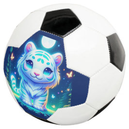 Niedliche Tiger-Holografie | Fußball