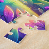 Niedliche Tiger-Holografie | Puzzle (Seite)