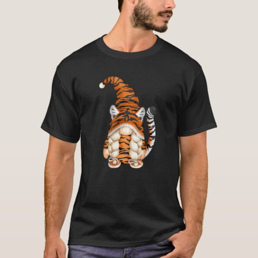 Niedliche Tiger-Mama in Tigerkostüm F T-Shirt (Vorderseite)