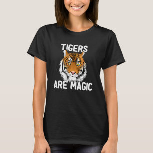 Niedliche Tiger sind magische Tiersafari-Kinder T-Shirt