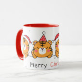 Niedliche Tiger Tasse (Vorderseite Links)