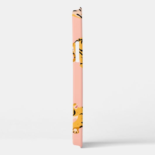 Niedliche Tigermuster Case-Mate iPhone Hülle (Rückseite / Rechts)