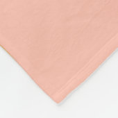 Niedliche Tigermuster Fleecedecke (Ecke)