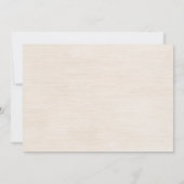 Niedliche tiki Party Einladung (Rückseite)