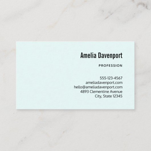 Niedliche Tintenfischkreatur Visitenkarte (Rückseite)