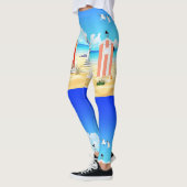 Niedliche Tiny Beach Shacks Thunder_Cove Leggings (Links)