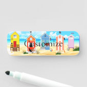 Niedliche Tiny Beach Shacks Thunder_Cove Namensschild (Beispiel)