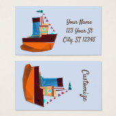 Niedliche Tiny Tugboat Thunder Cove (Vorne & Hinten)