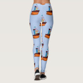 Niedliche Tiny Tugboat Thunder Cove Leggings (Rückseite)