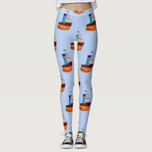 Niedliche Tiny Tugboat Thunder Cove Leggings