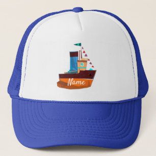Niedliche Tiny Tugboat Thunder Cove  Truckerkappe