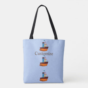Niedliche Tiny Tugboats Thunder Cove Tasche