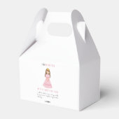 Niedliche Tochter der Königlichen Geburtstagsparte Geschenkschachtel (Rückseite)