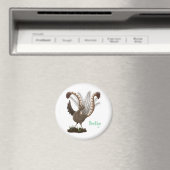 Niedliche tolle lyrebird Cartoon Illustration Magnet (In Situ (Geschirrspüler))