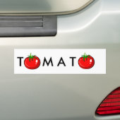 Niedliche Tomate Autoaufkleber (Auf Auto)