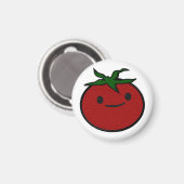 Niedliche Tomatenstickerei Magnet (Vorderseite/Rückseite)