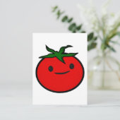 Niedliche Tomatenstickerei Postkarte (Stehend Vorderseite)