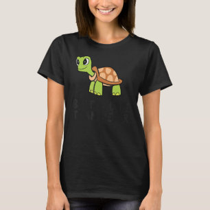 Niedliche Tortoise besser spät als nie Liebe Torto T-Shirt