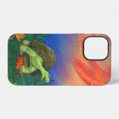 Niedliche Tortoise Electronics iPhone Hülle (Rückseite (Horizontal))