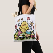 Niedliche Tote Tasche "Happy Oaster" (Von Nahem)