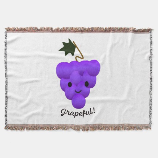 Niedliche Trauben Decke (Vorderseite)