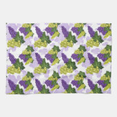 Niedliche Trauben Fruchtmuster Küche Geschirrtuch (Horizontal)