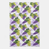 Niedliche Trauben Fruchtmuster Küche Geschirrtuch (Vertikal)